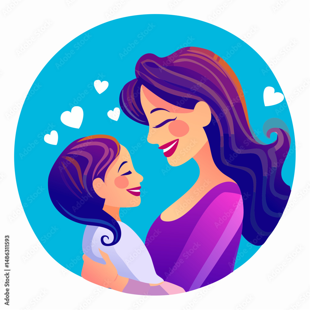 Happy Mothers Day Text Art Vector Feliz día de la madre Happy Mothers Day Text Art Vector Feliz día de la madre