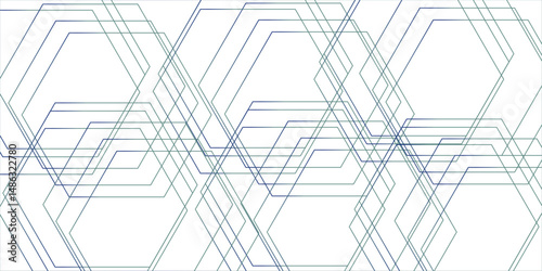 Abstract white background with hexagons.. Geometric themes of technology, innovation, and structure. grid tile and mosaic structure simpleThis design is uses Coloring book..