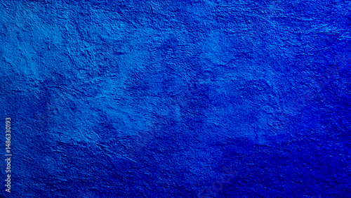 Abstract dark blue textured background with a soft, The texture of the old concrete hair cladding that was used as the design and text background.