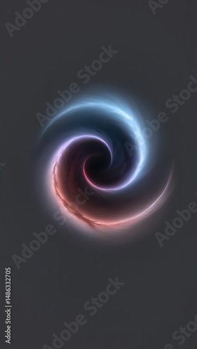 A smooth, swirling vortex of deep-space nebula colors, blending seamlessly into darkness.2