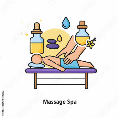  massage spa session, enhancing relaxation and wellness