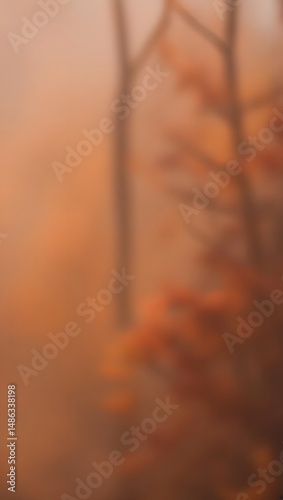 A warm autumnal texture with soft, blurred tones of orange, amber, and deep brown blending into a cozy haze.6