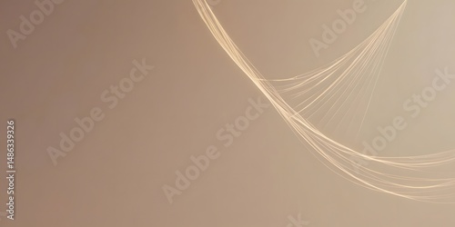A web of golden light weaving through deep space, representing creativity, connections, and career growth.15