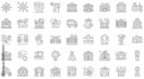 Set of People icons set vector illustration on white background