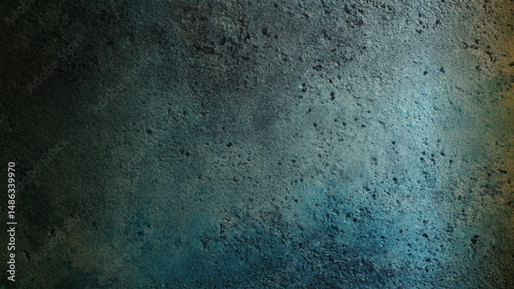 Obraz premium Blue grunge texture abstract background. Blue concrete wall as background