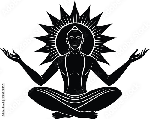Spiritual Awakening Silhouette