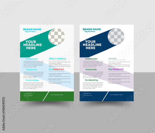 Flyer Design Template Multipurpose
An elegant, professional, simple and ultra-clean layout for your Flyer or poster. This flyer template is very easy to edit, all you need to do is just to change cont