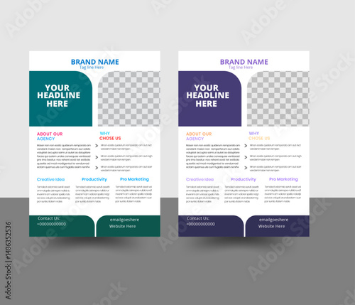 Elevate your promotional materials with this sleek, professional, and minimalist flyer template. Designed for versatility, it's ideal for businesses, events, or personal projects.