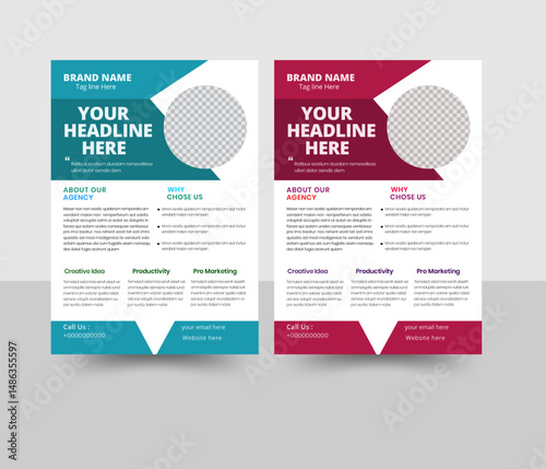 Elevate your promotional materials with this sleek, professional, and minimalist flyer template. Designed for versatility, it's ideal for businesses, events, or personal projects.