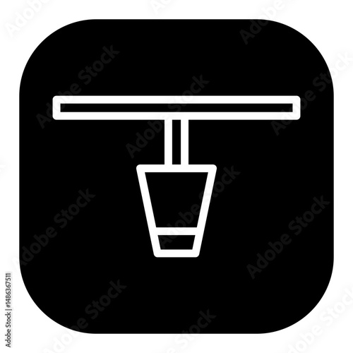 Ceiling Lamp Vector Icons