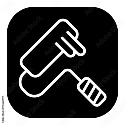 Paint Roller Vector Icons