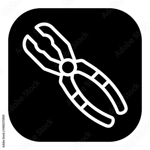 Pliers Vector Icons