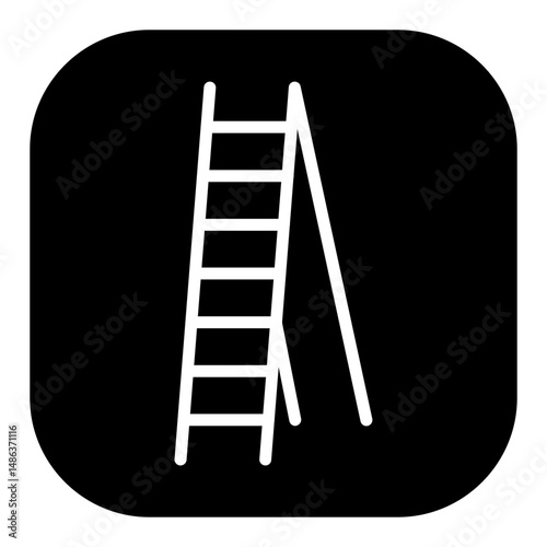 Stepladder Vector Icons