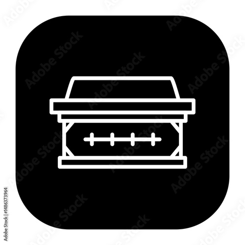Coffin Vector Icons