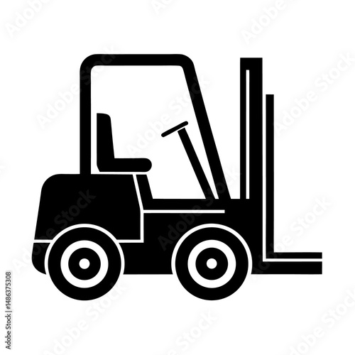 forklift truck icon
