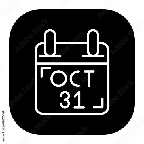 October 31st Vector Icons