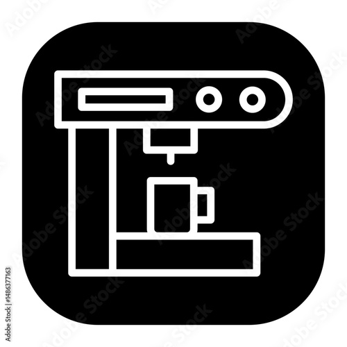 Coffee Maker Vector Icons