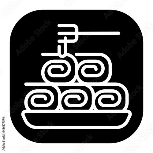 Spaguetti Vector Icons