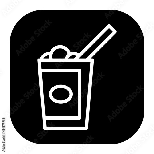 Yogurt Vector Icons