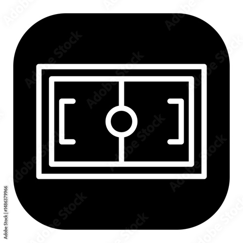 Football Field Vector Icons