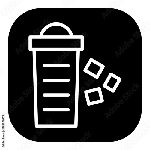 Trash Can Vector Icons