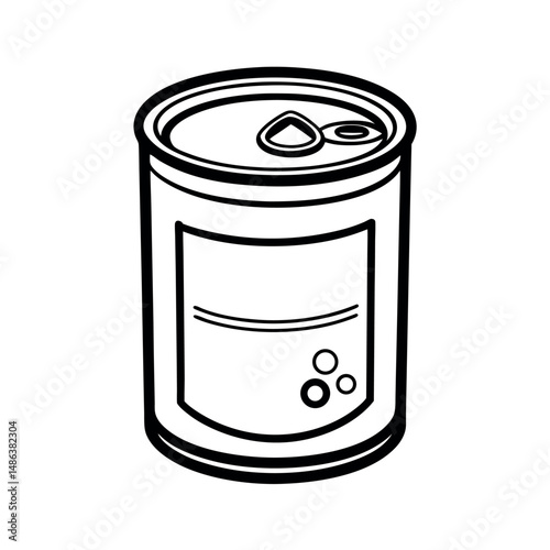 Campbell's Soup Vector Illustration