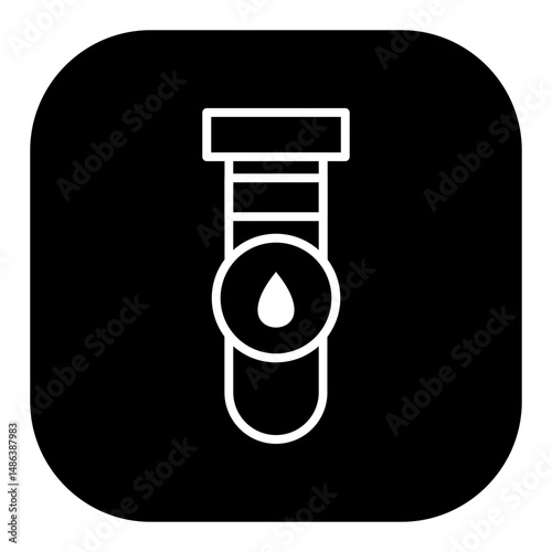 Test Tube Vector Icons