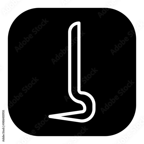 Crowbar Vector Icons