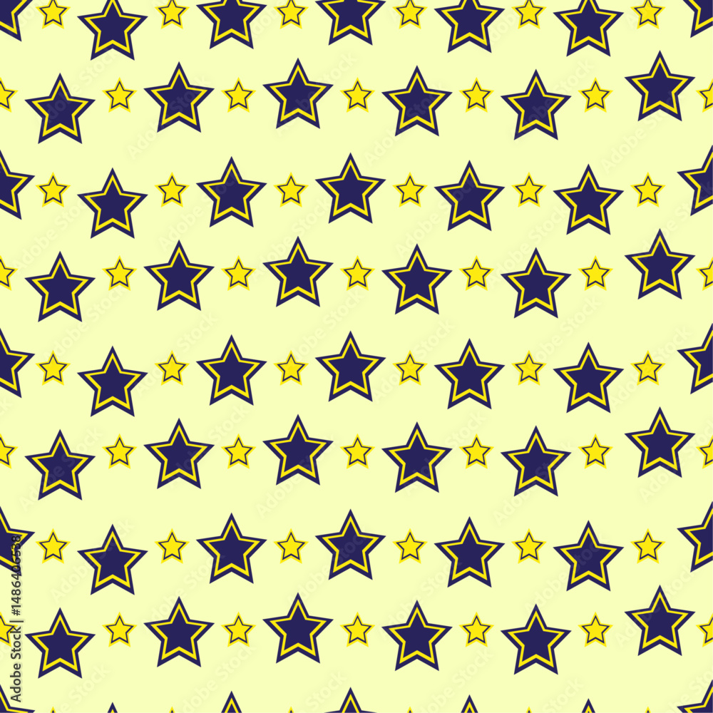 Fototapeta premium seamless background with stars