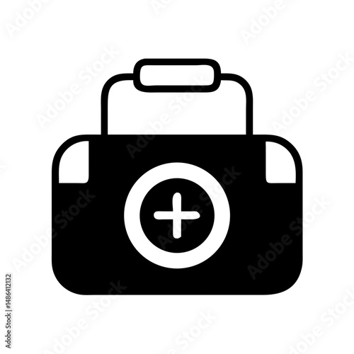 First aid kit medical healthcare emergency box health hospital medicine doctor treatment cross bag
