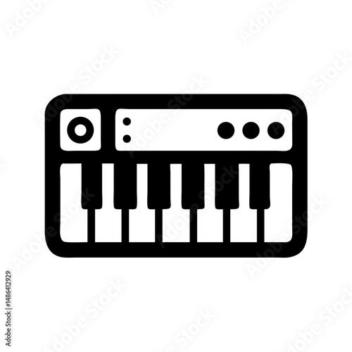 Synthesizer keyboard musical instrument digital audio workstation midi controller sound design music production