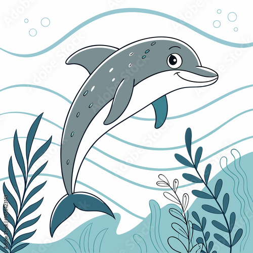 dolphin jumping out of water