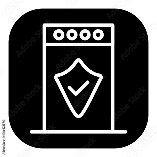 Security Gate Vector Icons