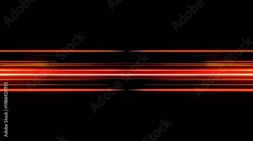 Speed of Light: A striking composition of linear light trails streaks across a vast, dark expanse, evoking a sense of speed and movement. 