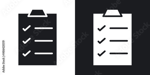 Planning icons. flat style design.