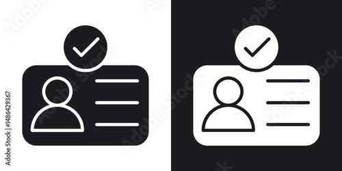 KYC icons. flat style design.