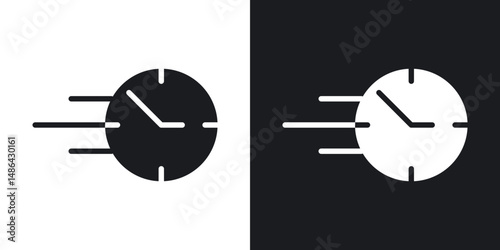 Express icons. flat style design.