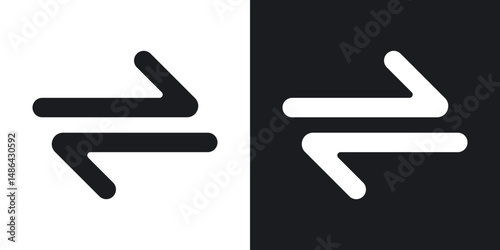 Data transfer icons. flat style design.