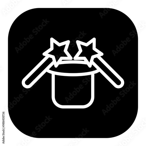 Magic Trick Vector Icons