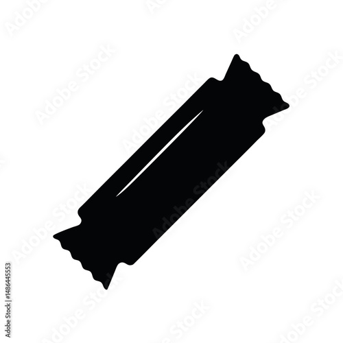 Kinder Bueno Black Vector Silhouette