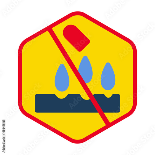 No Corrosive Icon