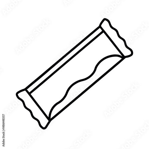 Kinder Bueno Vector Outline Art
