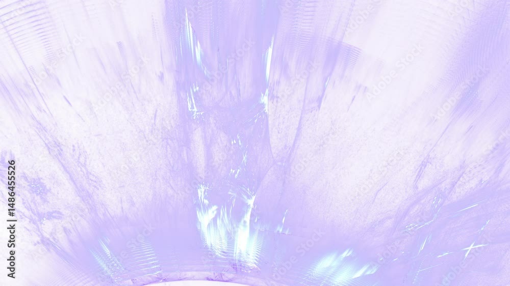 Leuchtende Linien, violette Datenströme und moderne Netzwerke für innovative Designprojekte, digitale Visionen - Abstrakter Technologie-Hintergrund
