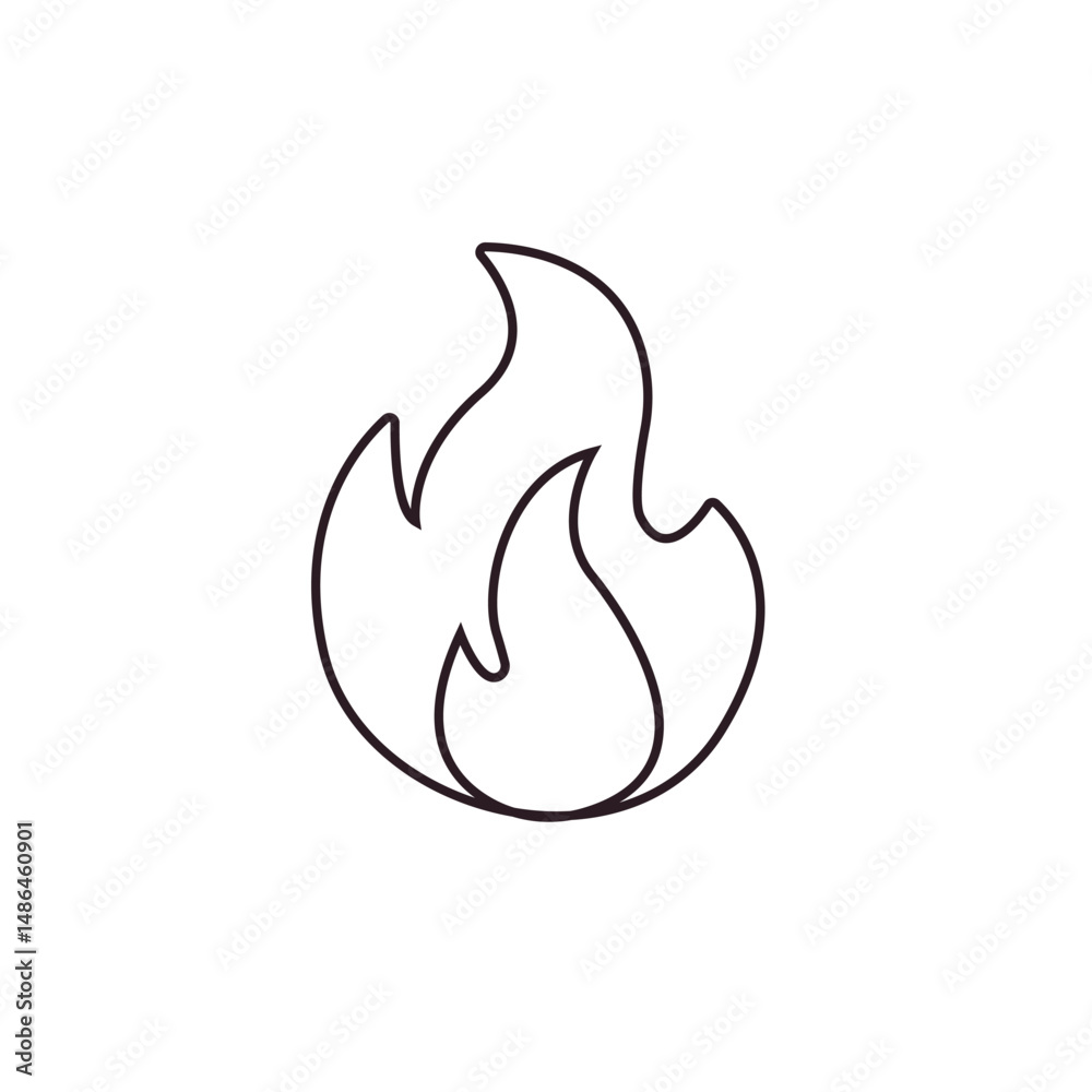fire lit flame bonfire vector symbol sign icon warning emoji illustration fire lit flame bonfire vector symbol sign icon warning emoji illustration