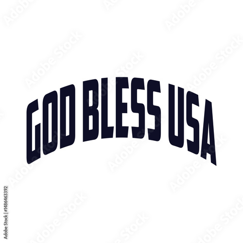 god bless usa t-shirt design