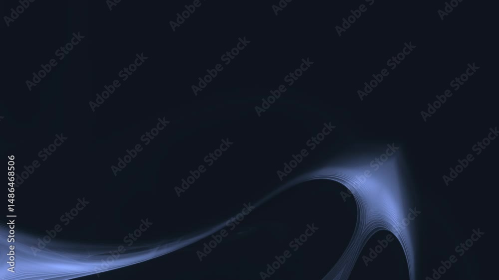 Leuchtende Linien, blaue Datenströme und moderne Netzwerke für innovative Designprojekte, digitale Visionen - Abstrakter Technologie-Hintergrund
