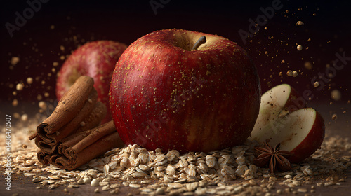 apple cinnamon and oats