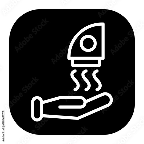Hand Dryer Vector Icons