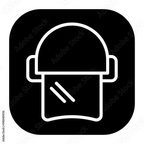 Police Helmet Vector Icons