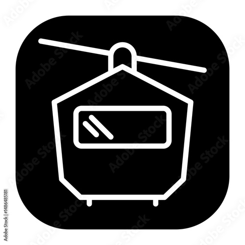 Cable Car Vector Icons